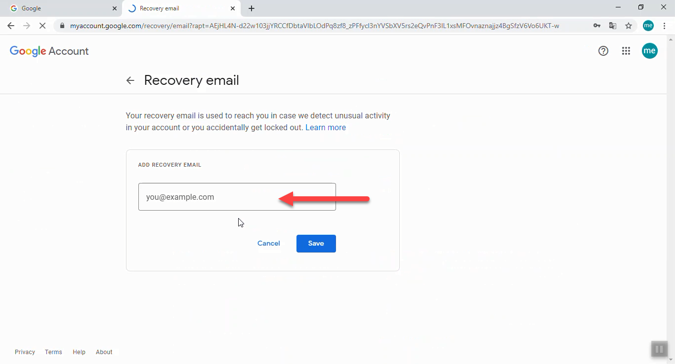 google account