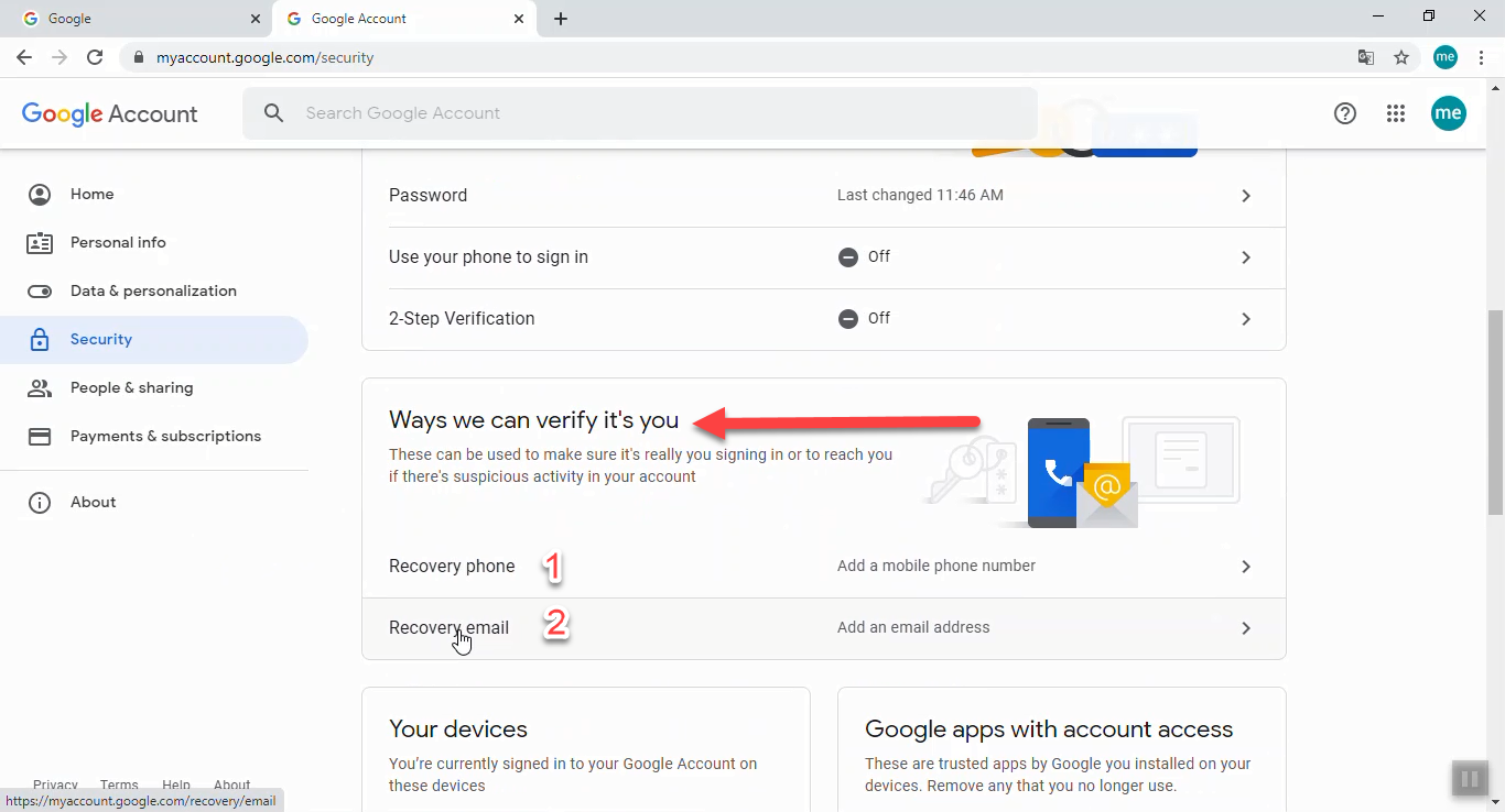 google account