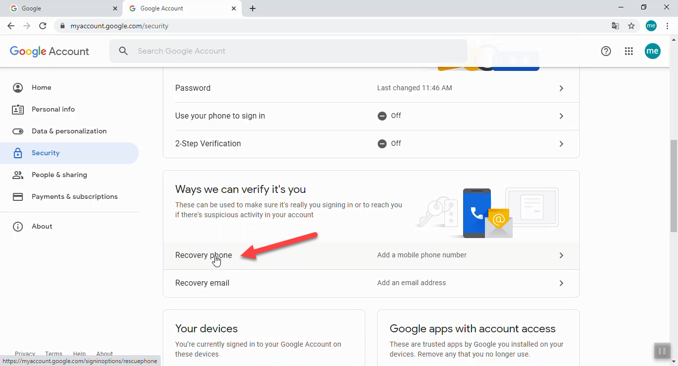 google account