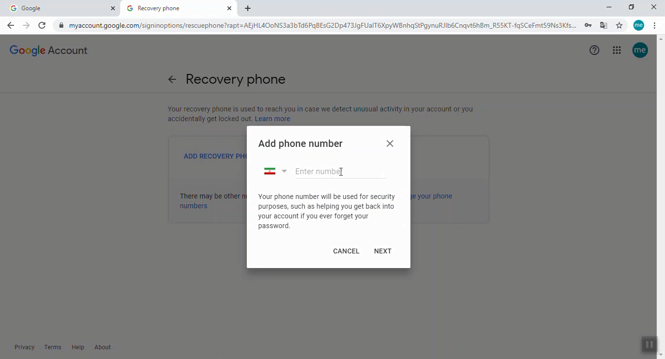 google account